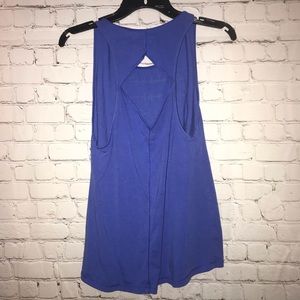 Reebok Tops - Reebok Women's Open Back Heather Graphic Tank Top Reebok Tops - Reebok Women's Open Back Heather Graphic Tank Top